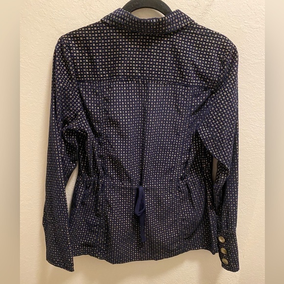 Sundance Lightweight Corduroy Blue And Gold Blazer - Picture 11 of 12